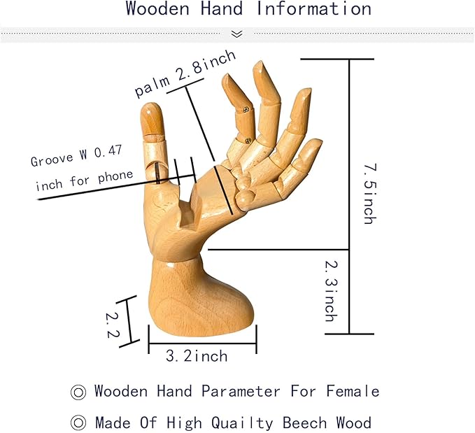 Mannequin Hand, Cell Phone Stand, Phone Holder, Phone Stand - Image 6