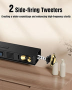Hiwill 4.1ch Dolby Atmos Soundbar, 320W Sound Bar - Image 6