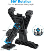 PLDHPRO Tablet Holder for Truck Heavy Duty Drill Base iPad Car Mount Stand for - Image 5