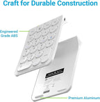 iClever Number Pad, KP08 Bluetooth Number Pad, Ultra Slim and Lightweight - Image 5