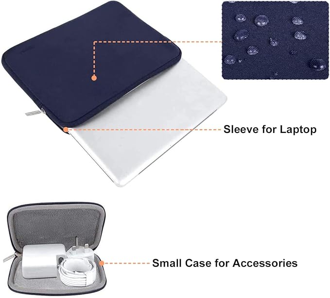 MOSISO Laptop Case 14 inch, 14 inch Laptop Sleeve Bag Compatible - Image 2