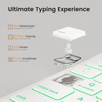 OYEEICE Keyboard Case for iPad Pro 12.9 inch & New Air 13 inch M2, 7 Color - Image 9