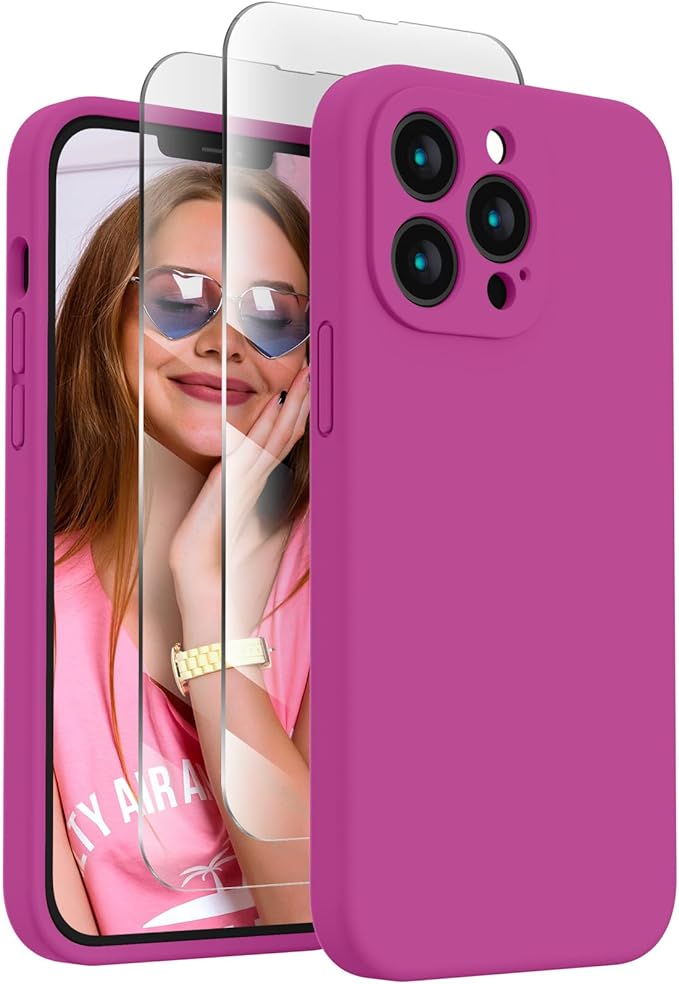 FireNova Designed for iPhone 13 Pro Case, Silicone Upgraded Phone Case with by FireNova