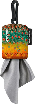 SPUDZ Classic Microfiber Lens Cleaner – Clip-On Pouch, Washable – by ALPINEINNOVATIONS