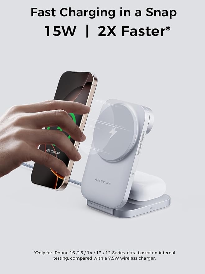 MagFusion Z 3-in-1 Charging Station Compatible - Image 2