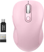 WisFox 2.4G Wireless Mouse for Laptop, Ergonomic Computer Mouse by Bringyouqualityproducts