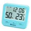 Wisebee Digital Indoor Hygrometer Thermometer, 2.9" Backlit Temperature by Wisebee