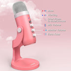 ZealSound Gaming USB Pink Microphone - Image 5