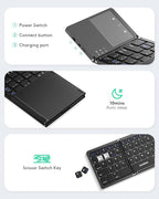 Samsers Foldable Bluetooth Keyboard - Image 6