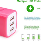 Wall Charger Adapter, USB Cubes, Samsung GalaxyS24, S20 Plus - Image 6
