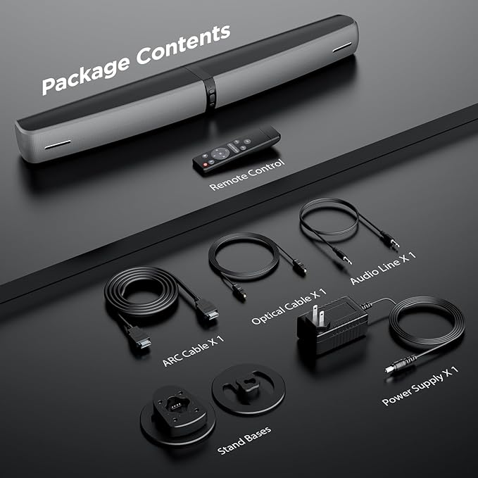 Sound Bar for Smart TV, 90W Soundbar - Image 7