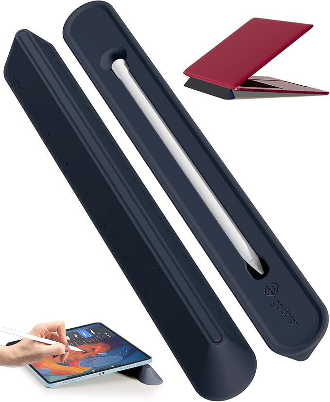3 in 1 Silicone Laptop Stand, Keyboard Riser by Ergounion