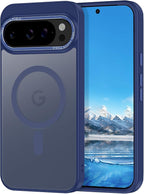 Magnetic for Google Pixel 10 Pro XL Case, Shockproof Slim Translucent Matte by Casehas