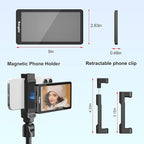 King Ma 5" Phone Vlog Selfie Monitor Screen, Back Camera Monitor - Image 7