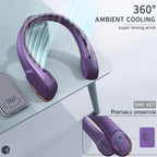Portable Neck Fan, Neck Fans for Men, 4000 mAh Rechargeable Personal Fan - Image 5