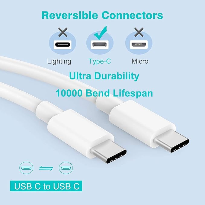 【Apple MFi Certified】20W USB C Fast Charger iPhone 16 15 Charge Block 3Pack 6 - Image 5