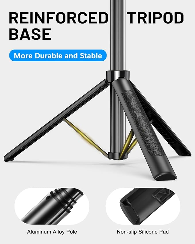 Vlogging Kit for iPhone/Android, Wireless Remote & Microphone, Adjustable Phone - Image 6
