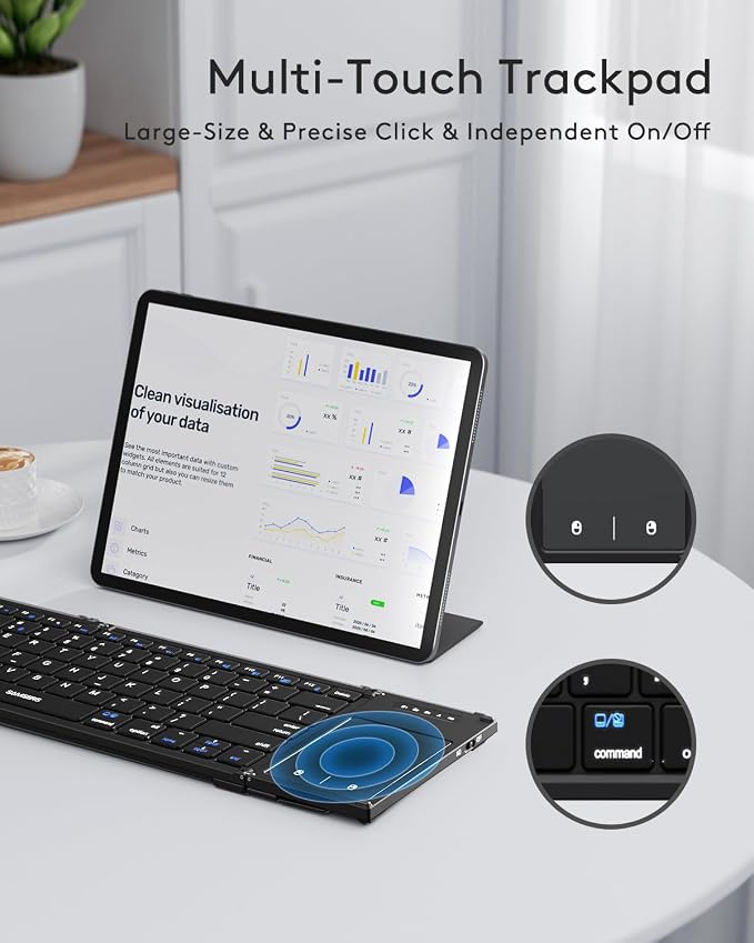 Samsers Foldable Bluetooth Keyboard - Image 3