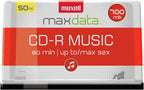 Maxell CD-R Music Spindle, Audio only, Blank Media by Maxell