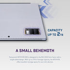 Transcend 256GB M.2 2242 SSD, PCIe Gen4x4 NVMe 3D TLC, - Image 6