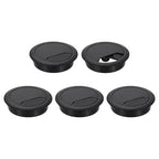 uxcell 5 Pcs 60mm Desk Grommet, Plastic Cable Hole Cover, Wire Cord Cable by uxcell