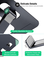 RIWUCT Foldable Aluminum Alloy Laptop Stand - Image 6