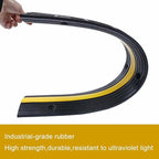 Rubber Cable Ramp Cord Cover Cable Protector Ramps Wire Hose Protective 1 - Image 5