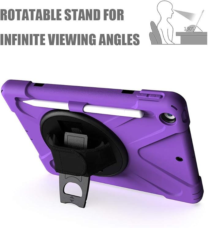 ZenRich Shockproof Case for iPad 9th/8th/7th Generation 10.2 inch 2021/2020/2019 - Image 3