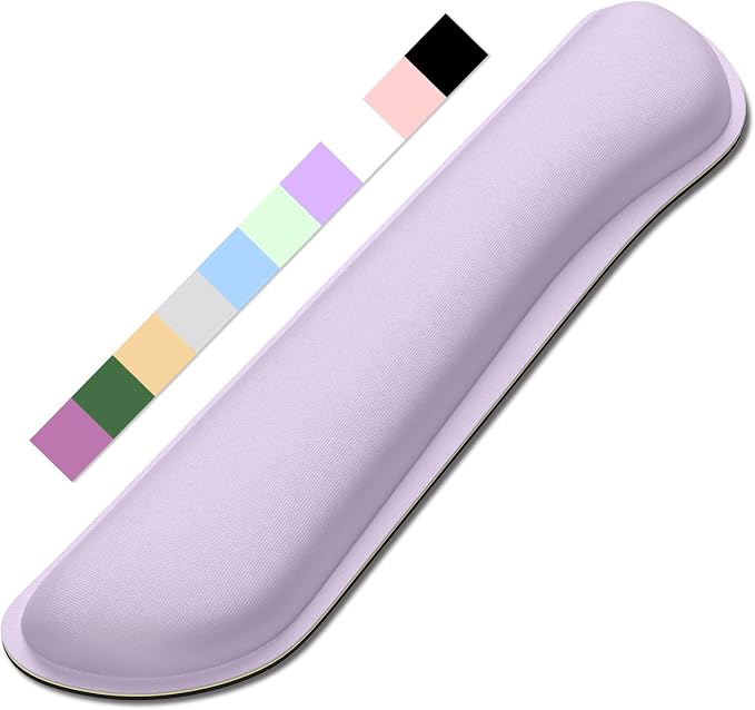 Dapesuom Enlarge Keyboard Wrist Rest, Cute Memory Foam Keyboard Wrist Cushion by Unknown