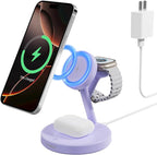 2025 3 in 1 Charging Station for Apple iPhone AirPods Watch by Unknown