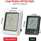ThermoPro TP50 Digital Hygrometer Indoor Thermometer Room Thermometer and - Image 6