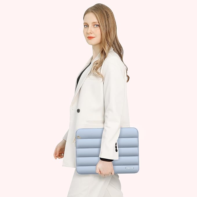 MOSISO 14 inch Laptop Case, 14 inch Puffy Laptop Sleeve Compatible - Image 6