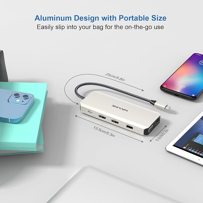 WAVLINK USB C Docking Station Dual Monitor - Image 4