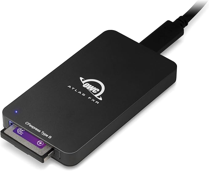 OWC Atlas FXR Thunderbolt + USB 3.2 CFexpress Card Reader by OWC