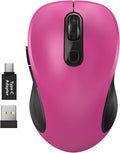 WisFox 2.4G Wireless Mouse for Laptop, Ergonomic Computer Mouse by Bringyouqualityproducts