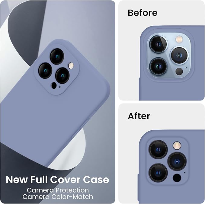 FireNova Designed for iPhone 13 Pro Case, Silicone Upgraded Phone Case with - Image 3
