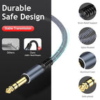 1/4" Male to Female Stereo Headphone Extension Cable - 15ft - Image 3