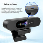 2K QHD Webcam with Windows Hello Facial Recognition, 4MP Computer Camera with - Image 6