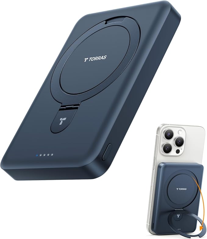 TORRAS 10000mAh Magnetic Portable Charger Power Bank by TORRAS