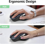 acer Wireless Mouse for Laptop, 2.4GHz Computer Mouse 3 Adjustable DPI Office - Image 7