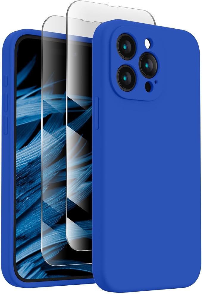 FireNova Designed for iPhone 15 Pro Max Case, Silicone Upgraded Phone Case with by FireNova