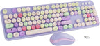 Wireless Typewriter Keyboard and Mouse - Image 2