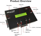 Vinpower 1 to 3 SATA 2.5" & 3.5" Hard Disk Drive/Solid State Drive Clone - Image 2