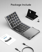 Samsers Multi-Device Foldable Bluetooth Keyboard - Image 9