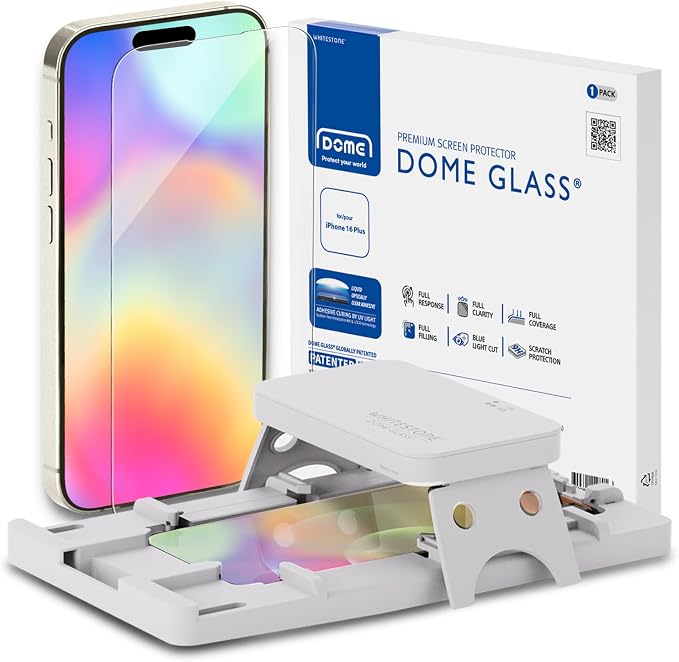 DOME GLASS Whitestone Screen Protector by DomeGlass
