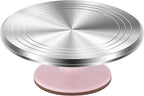 Kootek Aluminium Alloy Revolving Cake Stand 12 Inch Rotating Cake Turntable by Kootek