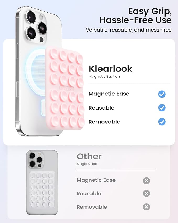 Klearlook Magnetic Suction Phone Mount - Image 3