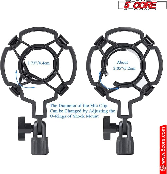 5Core Recordng Microphone Podcast Bundle Condenser w Microphone Arm Desk Mic - Image 4
