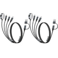 4-in-2 Multi Charging Cable for Apple Watch Charger/Samsung/iPhone Charger by HitfineLLC