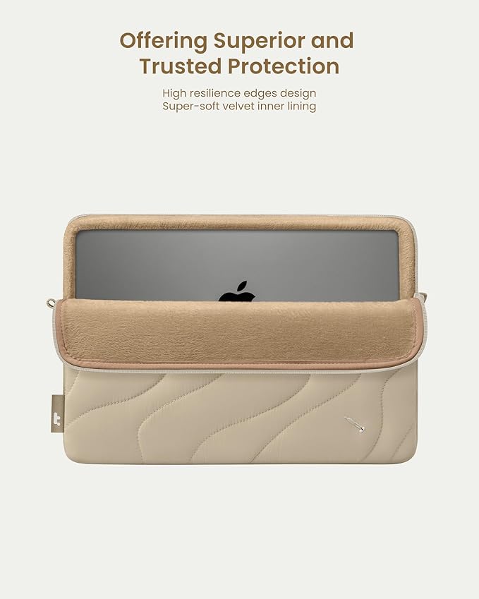 tomtoc 360 Protective Puffy Laptop Sleeve - Image 6
